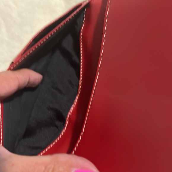 Authentic Gucci Red Leather Long Wallet - Picture 8 of 11